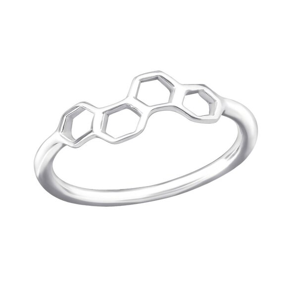 Martin Pere Jewelry - Sterling Silver Honey Comb Ring